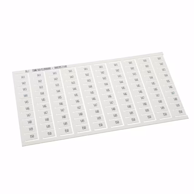 1SNK160152R0000 TE Connectivity ENTRELEC  Strisce di marcatura per morsettiere